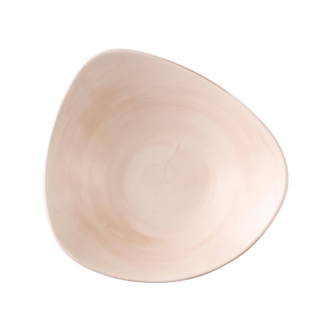Churchill Stonecast Canvas Coral Lotus Bowls 228mm (12 Pack) HX085