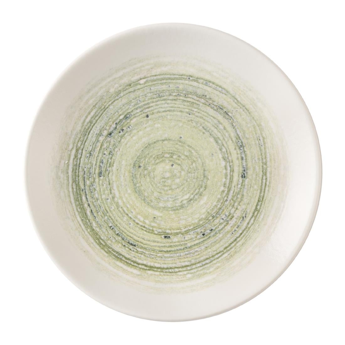 Churchill Elements Fern Evolve Coupe Plates 165mm (12 Pack) HX140