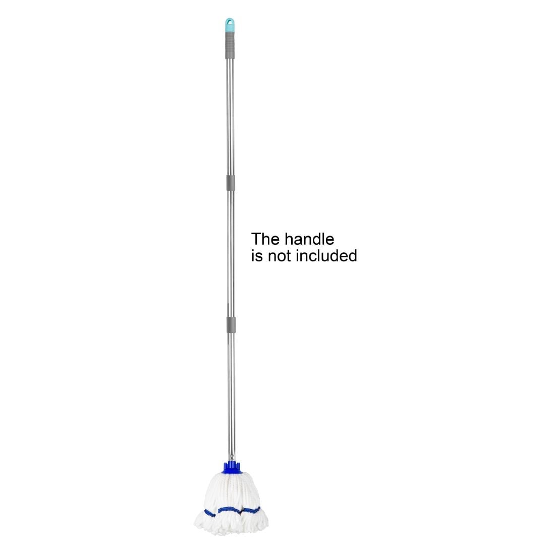 Jantex Connect Microfibre Mop Head Blue Stripe 150g HX250 - Image 2