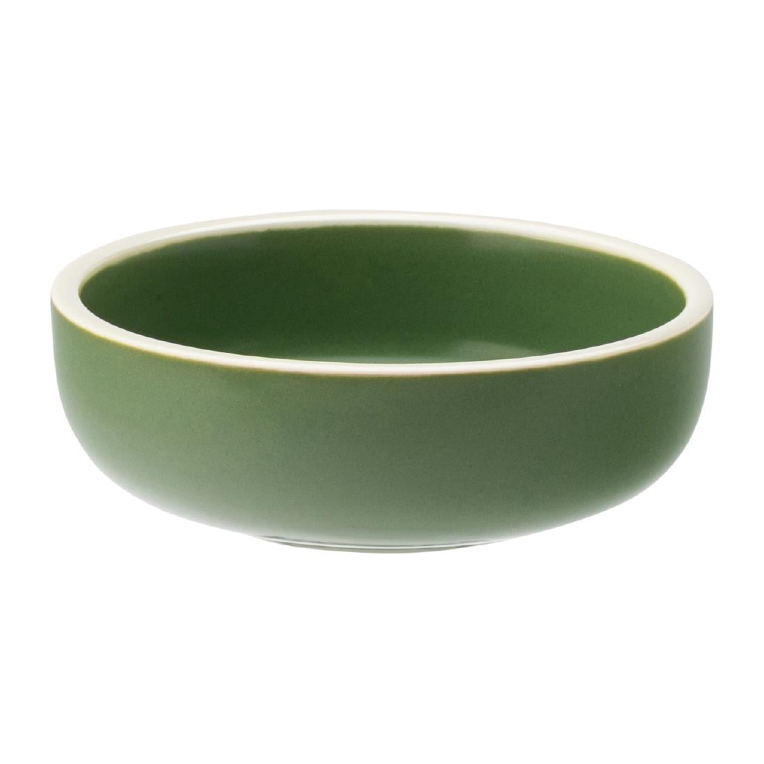 Utopia Forma Dipping Pots Forest Green 90mm (12 Pack) HX336
