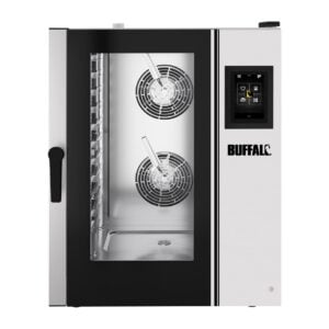 Buffalo Smart Touchscreen Combi Oven 11 x GN 1/1 with Installation Kit HZ978