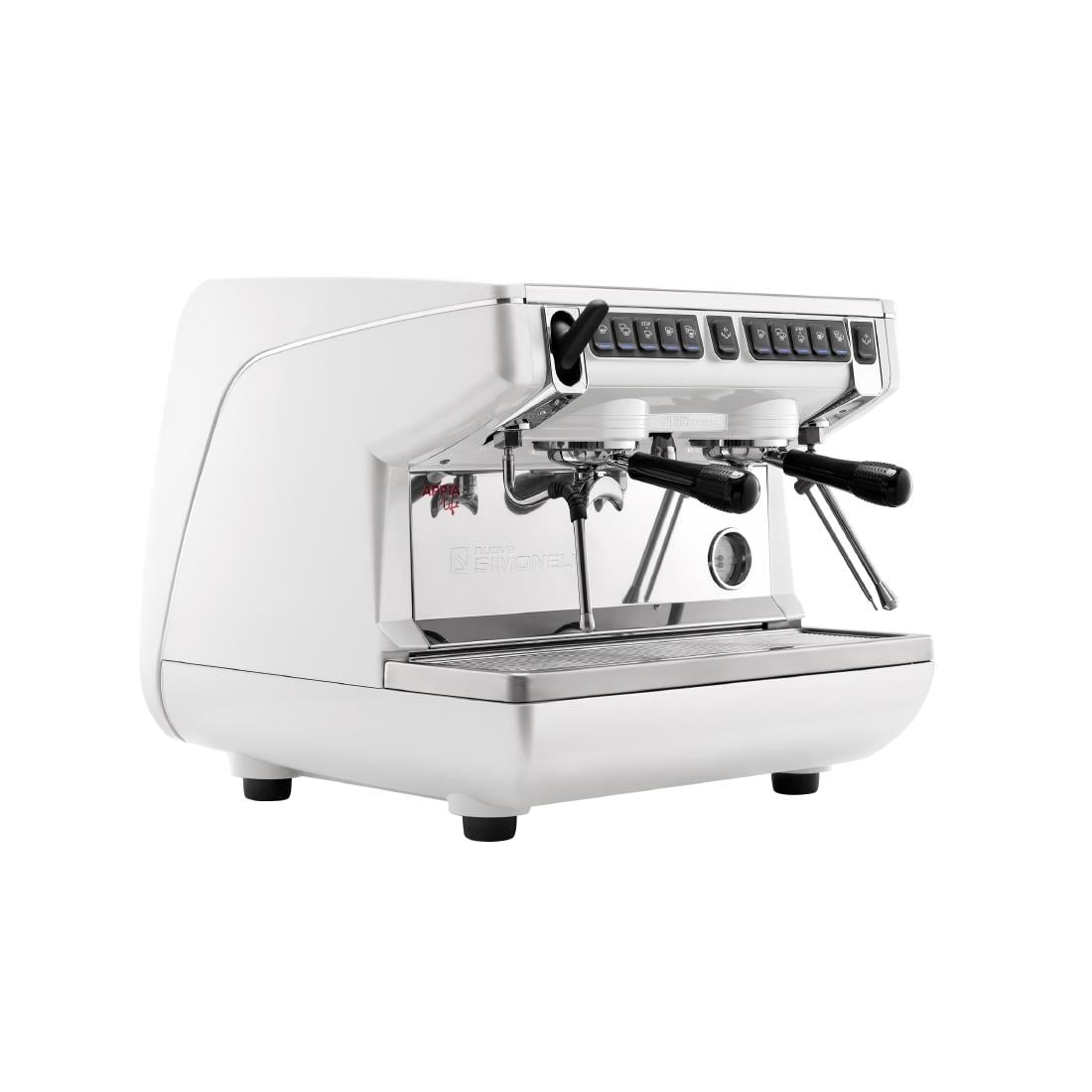Nuova Simonelli Appia Compact 2 Group Coffee Machine with Autosteam Wand White HX754