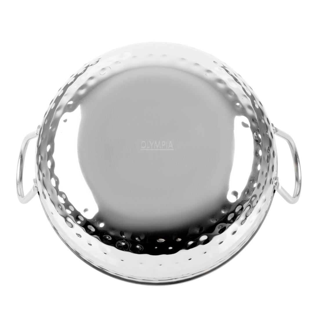 Olympia Table Presentation Hammered Kadai Dish Stainless Steel 170mm HY106 - Image 4