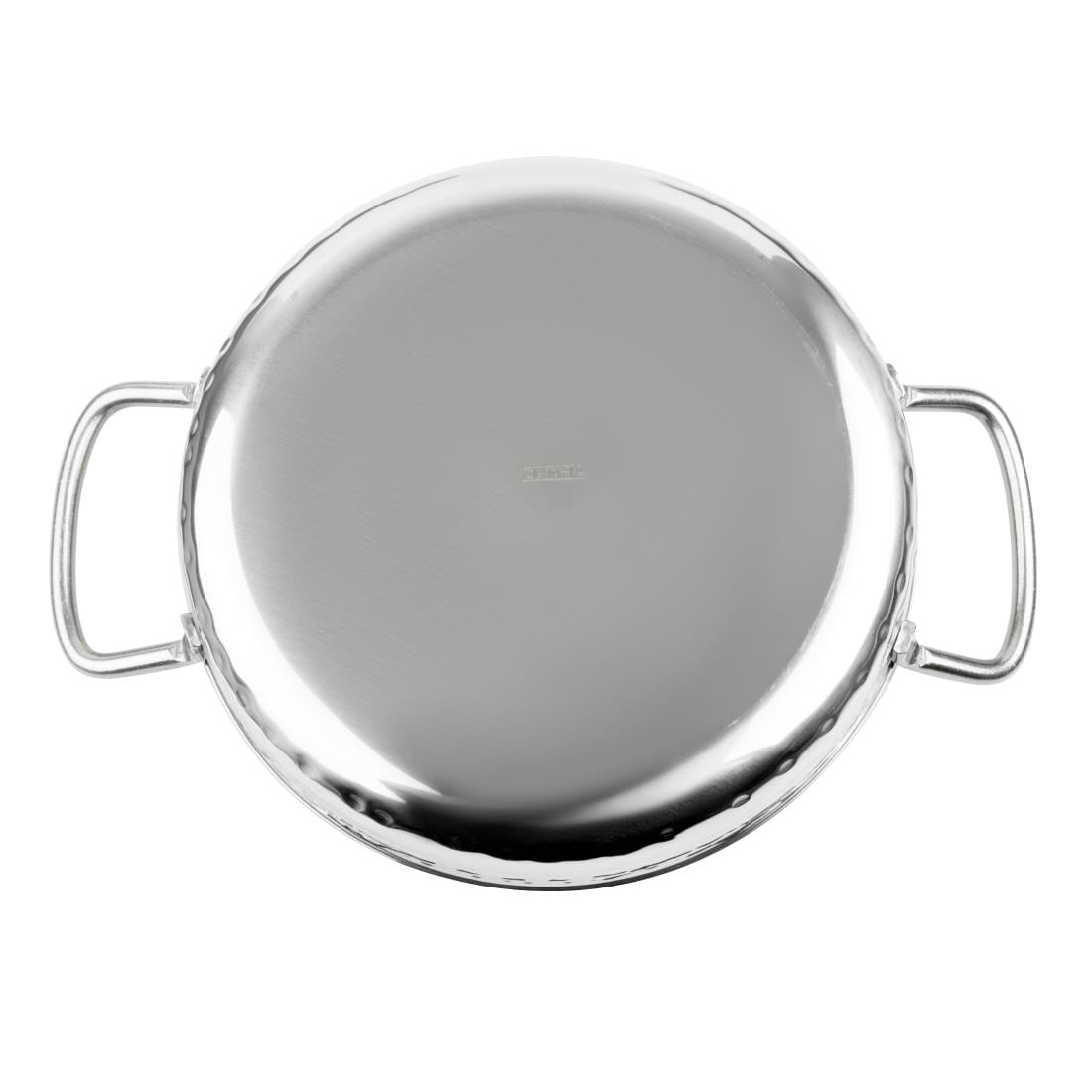 Olympia Table Presentation Handled Dish Stainless Steel Hammered 150mm HY111 - Image 4