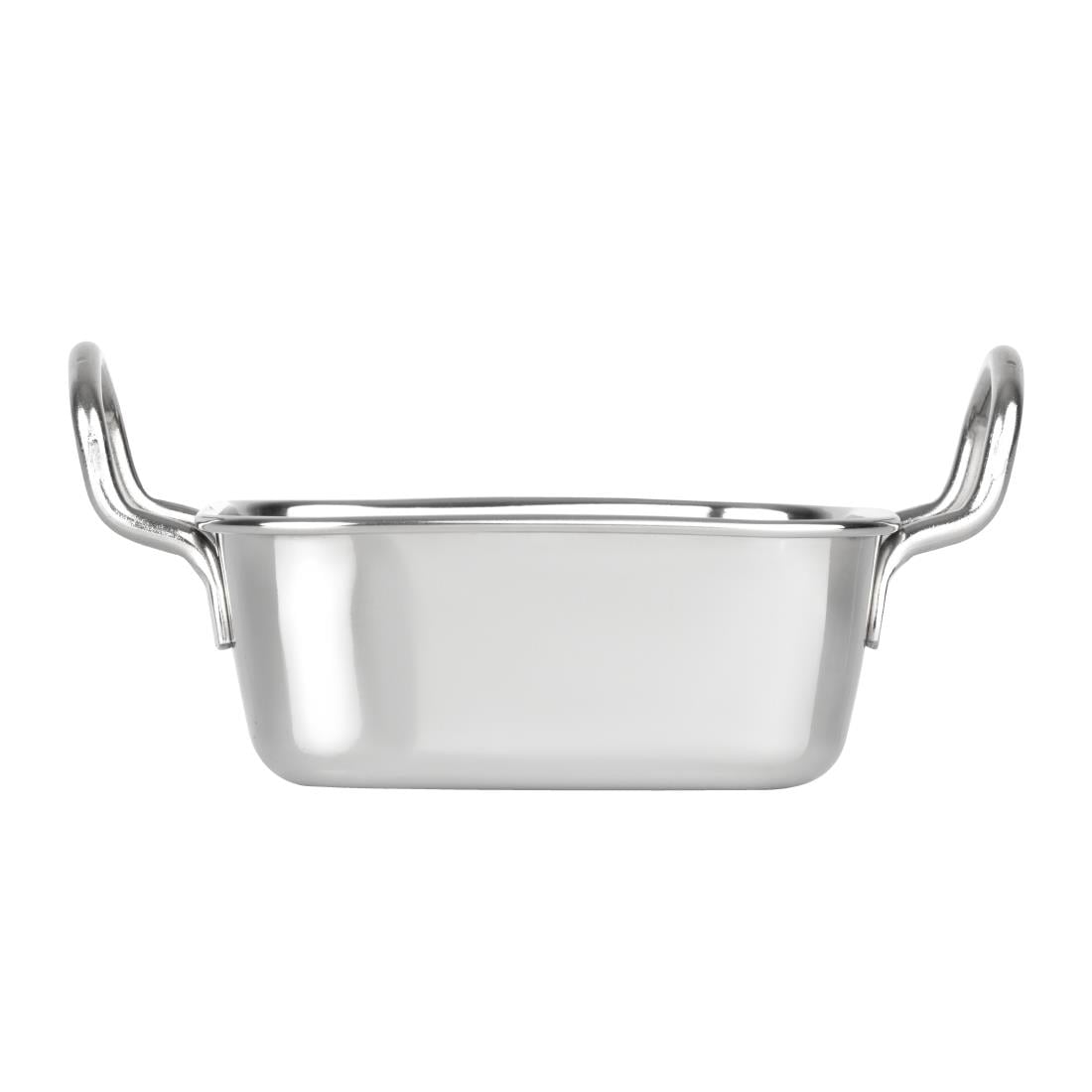 Olympia Table Presentation Square Dish Stainless Steel 115x115mm HY123 - Image 2