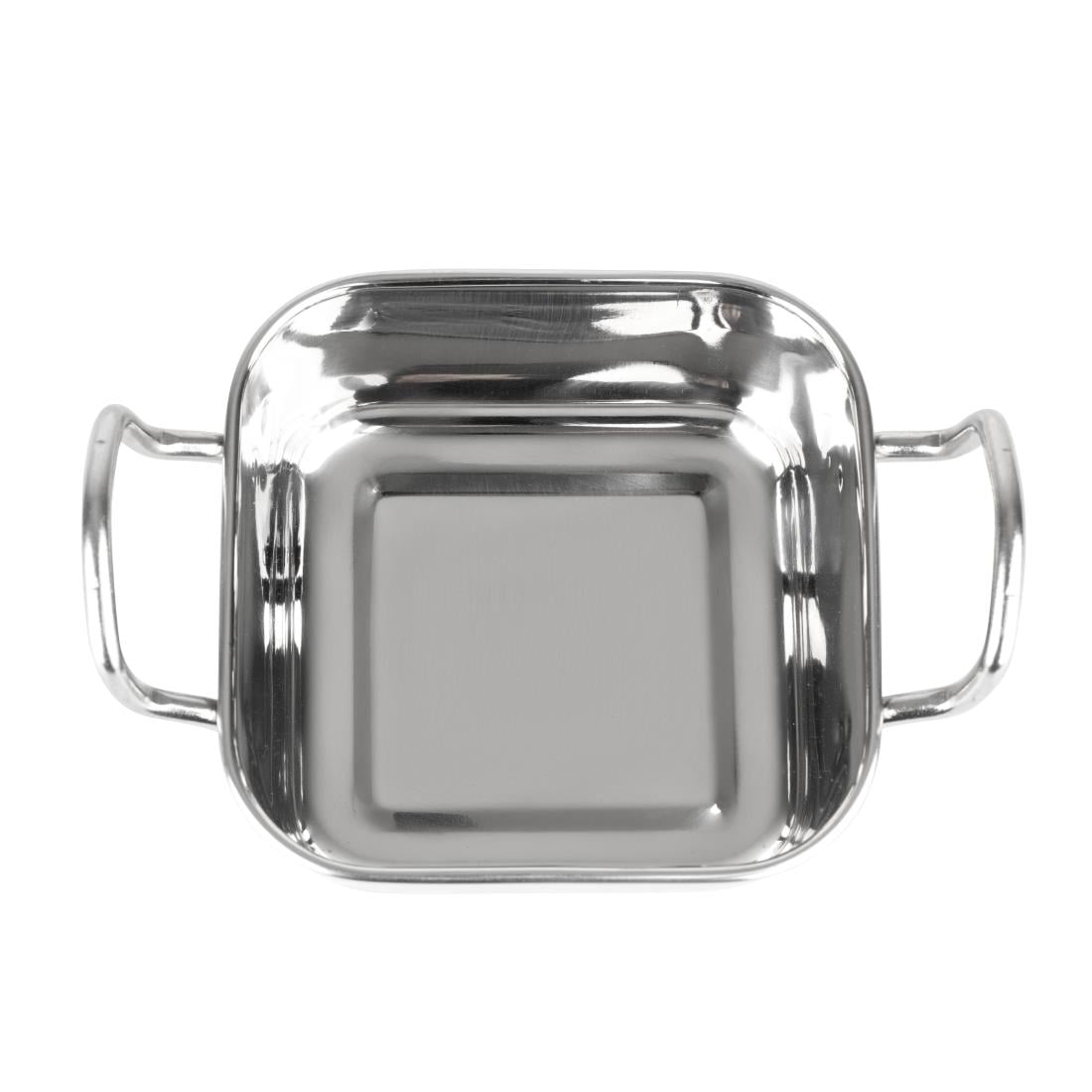 Olympia Table Presentation Square Dish Stainless Steel 115x115mm HY123 - Image 5