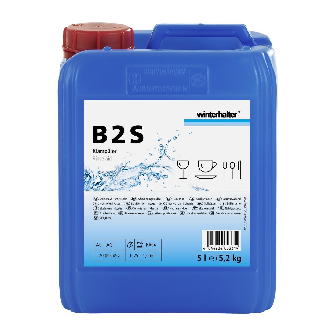 B2S Acidic Rinse Aid 5Ltr