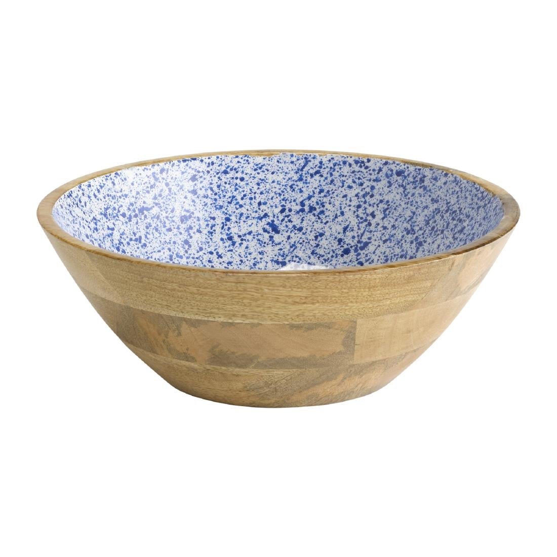 APS Mango Bowl Blue and White 300x105mm HY236