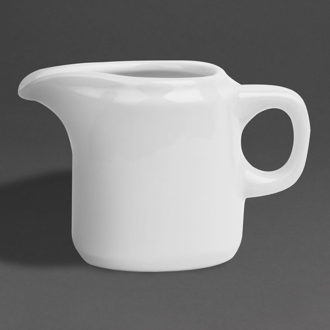 Olympia Whiteware Handled Jugs 65ml (12 Pack) HY543