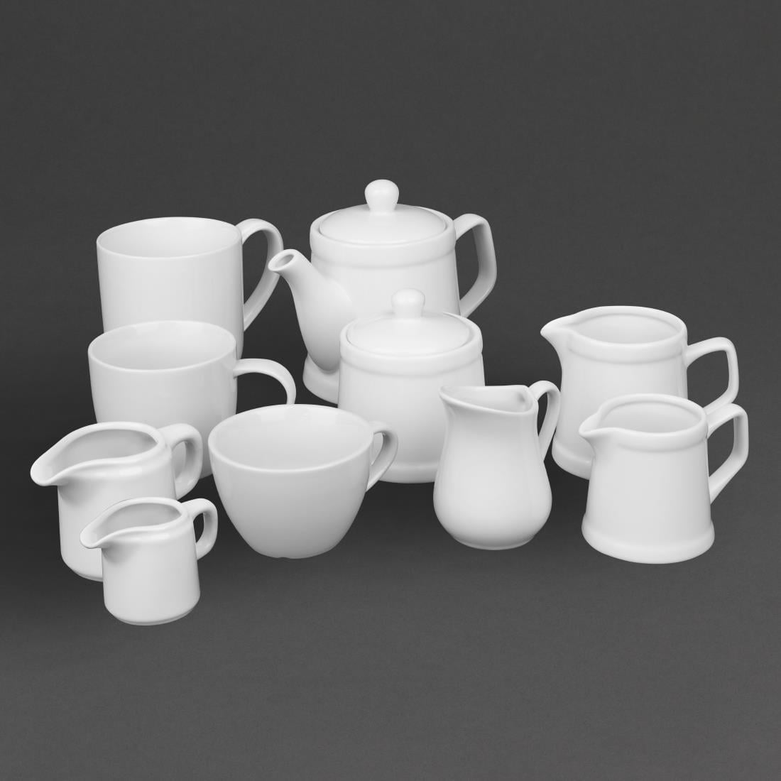 Olympia Whiteware Handled Jugs 130ml (12 Pack) HY544 - Image 7