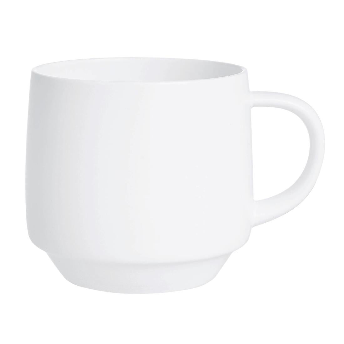 Arcoroc Intensity White Baril Cups 190ml (24 Pack) HZ446 - Image 2