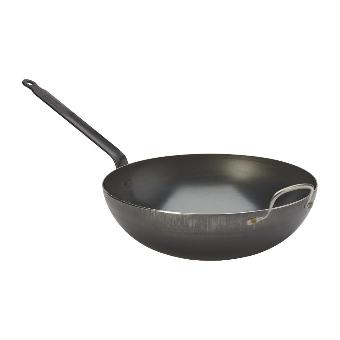 De Buyer Mineral B Wok Steel Blue Carbon 32cm HZ602
