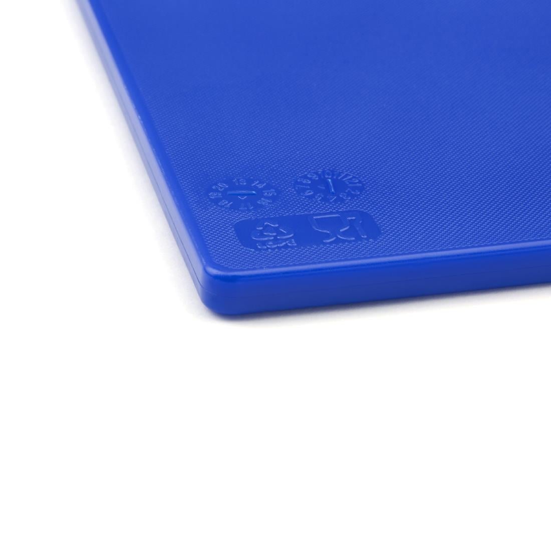 Hygiplas Low Density Blue Chopping Board Standard 450x300x12mm J257 - Image 5