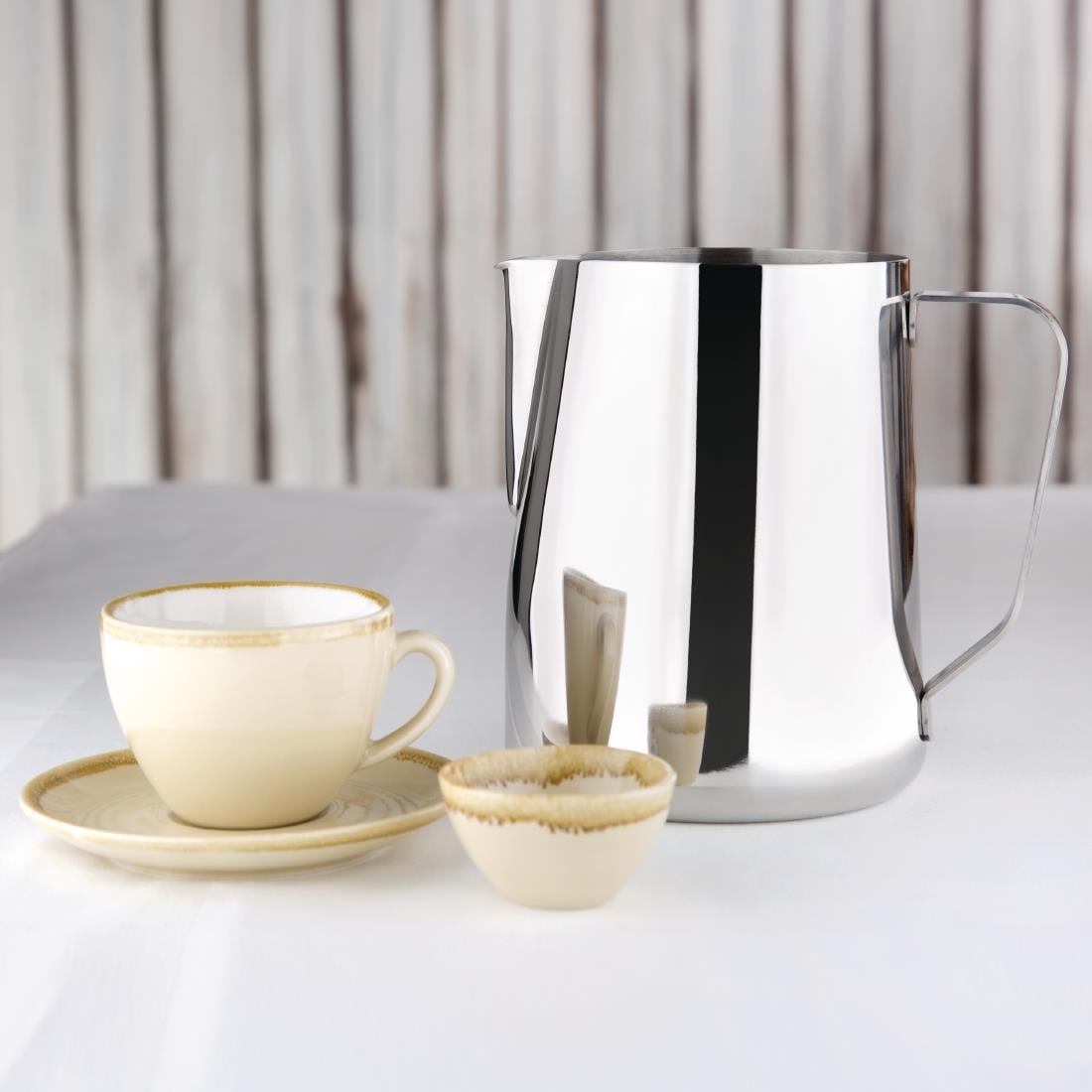Olympia Stainless Steel Milk Jug 2Ltr J320 - Image 3