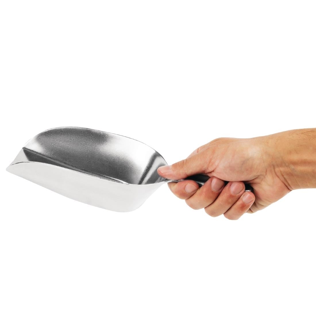 Vogue Aluminium Scoop 455ml J813 - Image 4