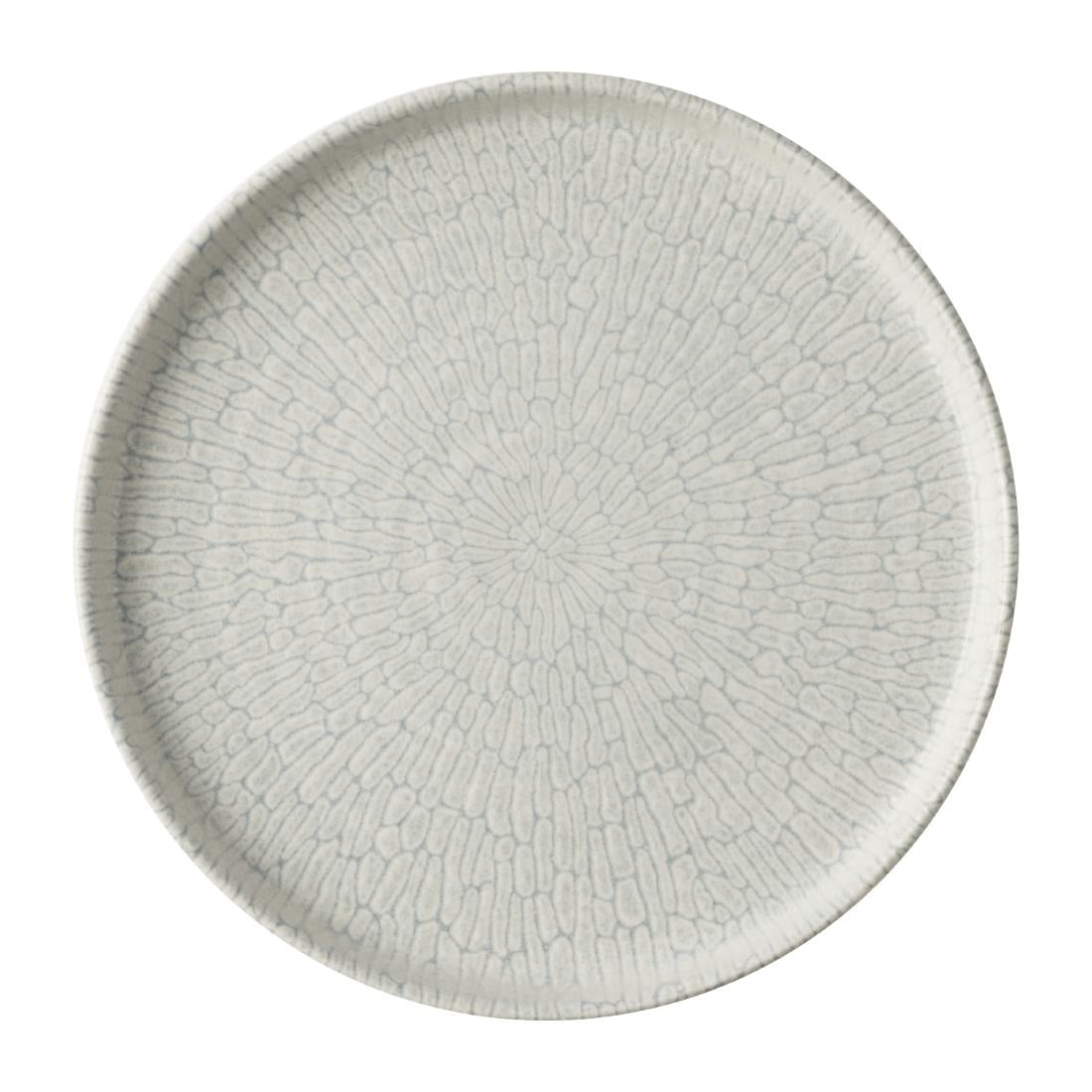 Churchill Delta Grey Walled Plates 157mm (6 Pack) JA084