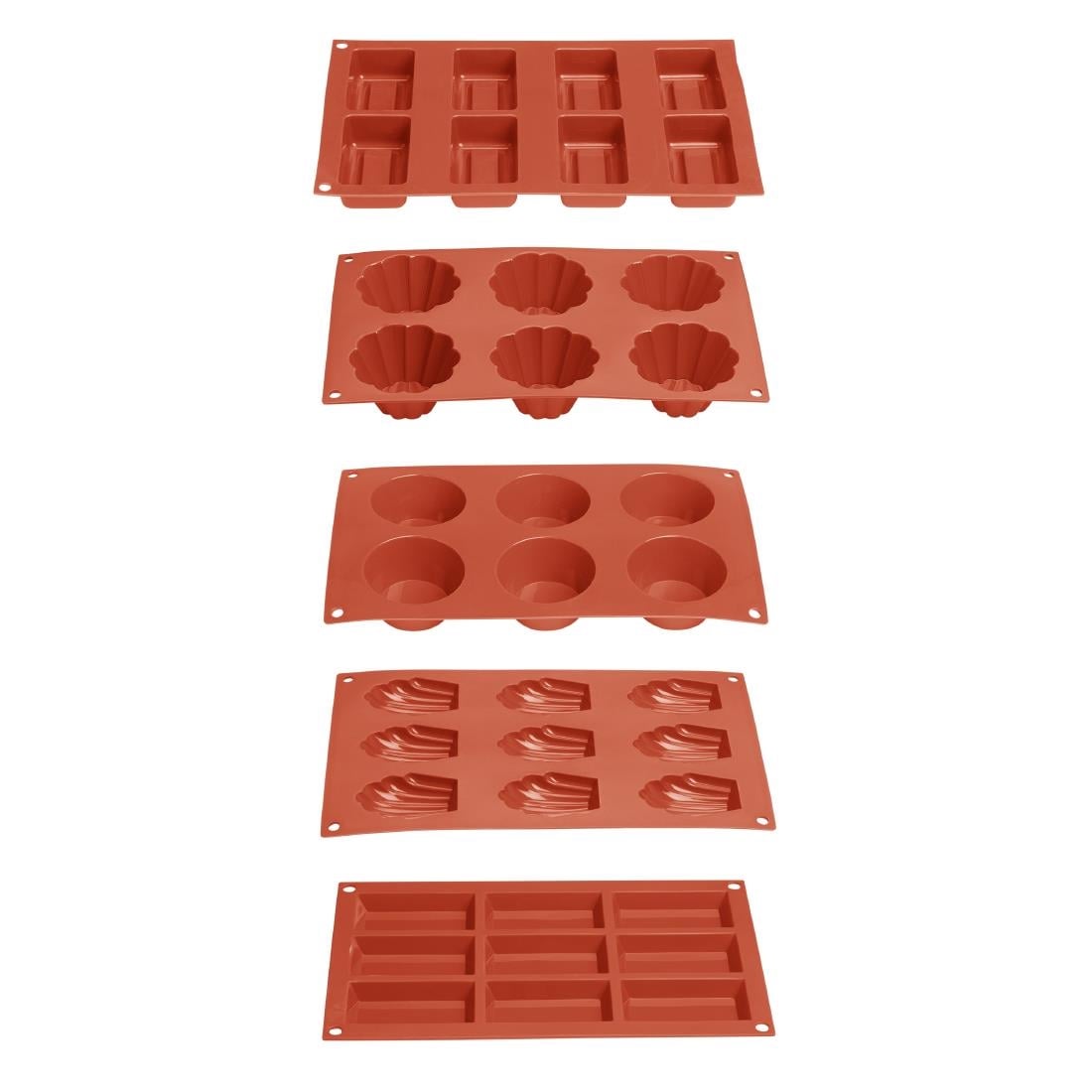 Vogue Silicone Madeline Mould 9 Cup JA314 - Image 6