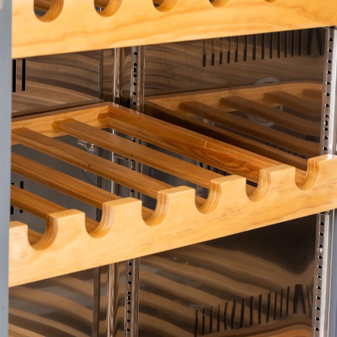 Infrico Upright Double Door Wine Cellar (180 Bottles) JA578 - Image 2