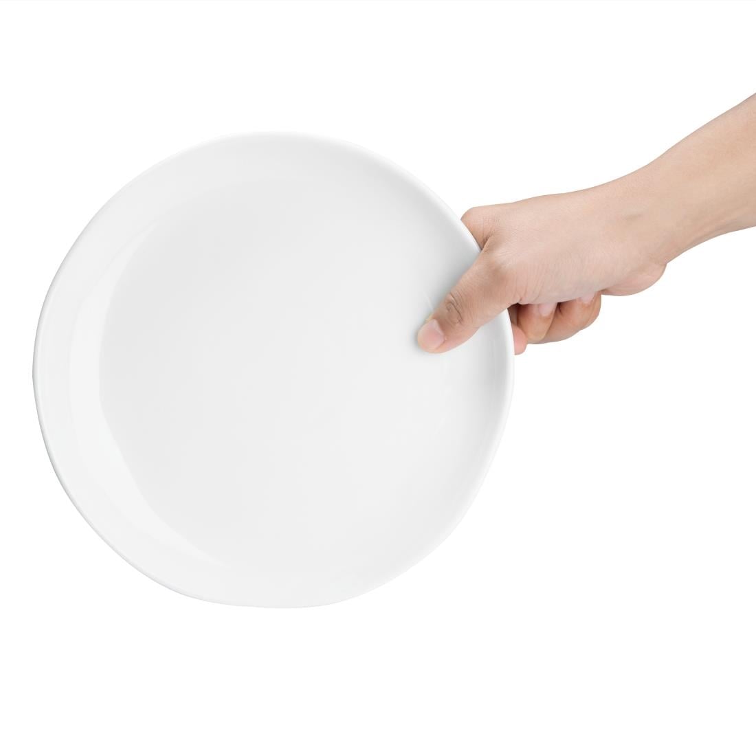 Olympia Chia Plates White 200mm (6 Pack) JB176 - Image 9