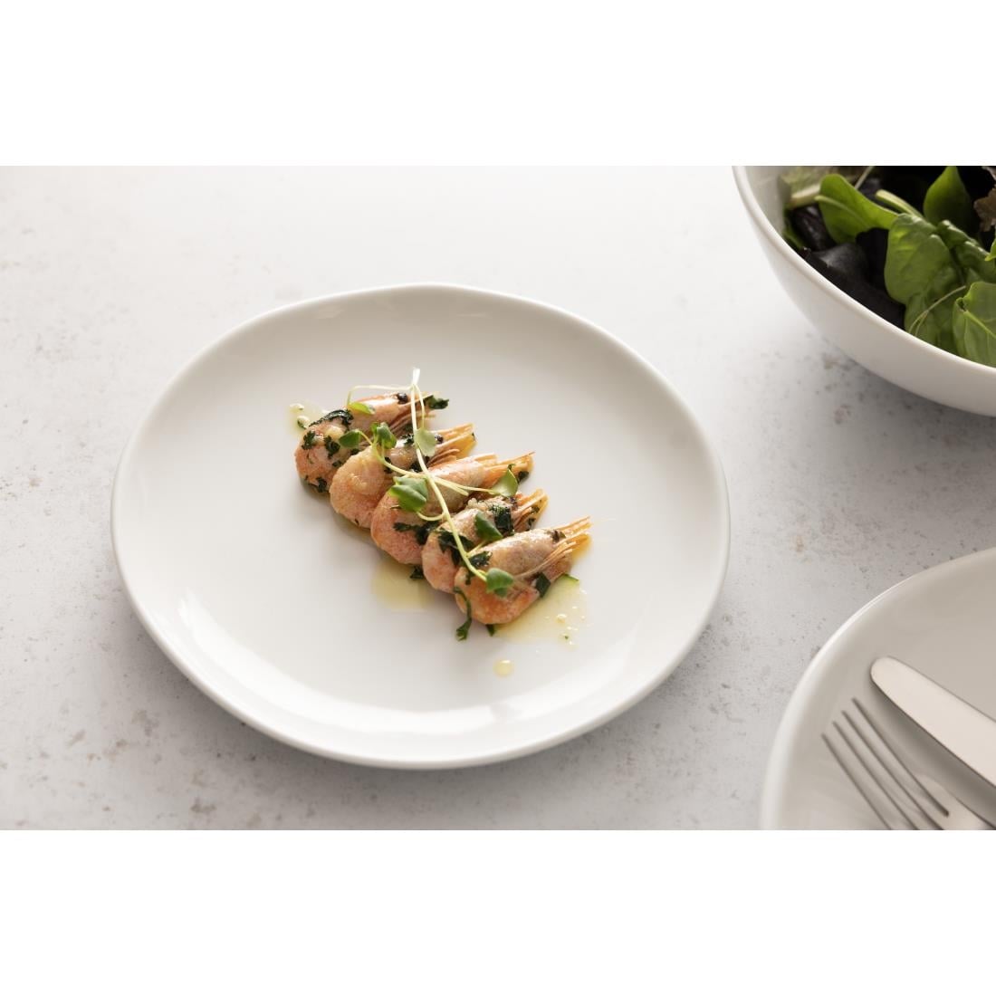 Olympia Chia Plates White 200mm (6 Pack) JB176 - Image 5