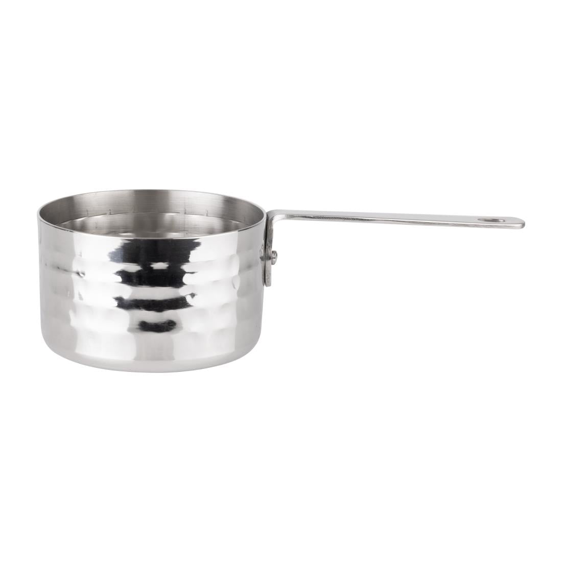 Olympia Table Presentation Mini Saucepan Hammered 70mm JB195 - Image 2