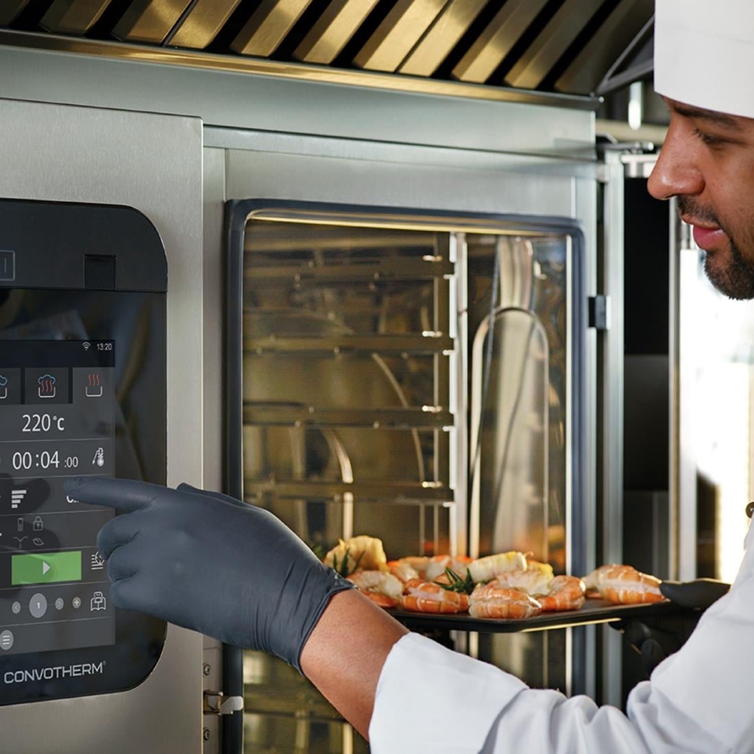 Convotherm Maxx Pro 6.10 EB easyTouch Disappearing Door Combi Oven with ConvoGrill JB202 - Image 5