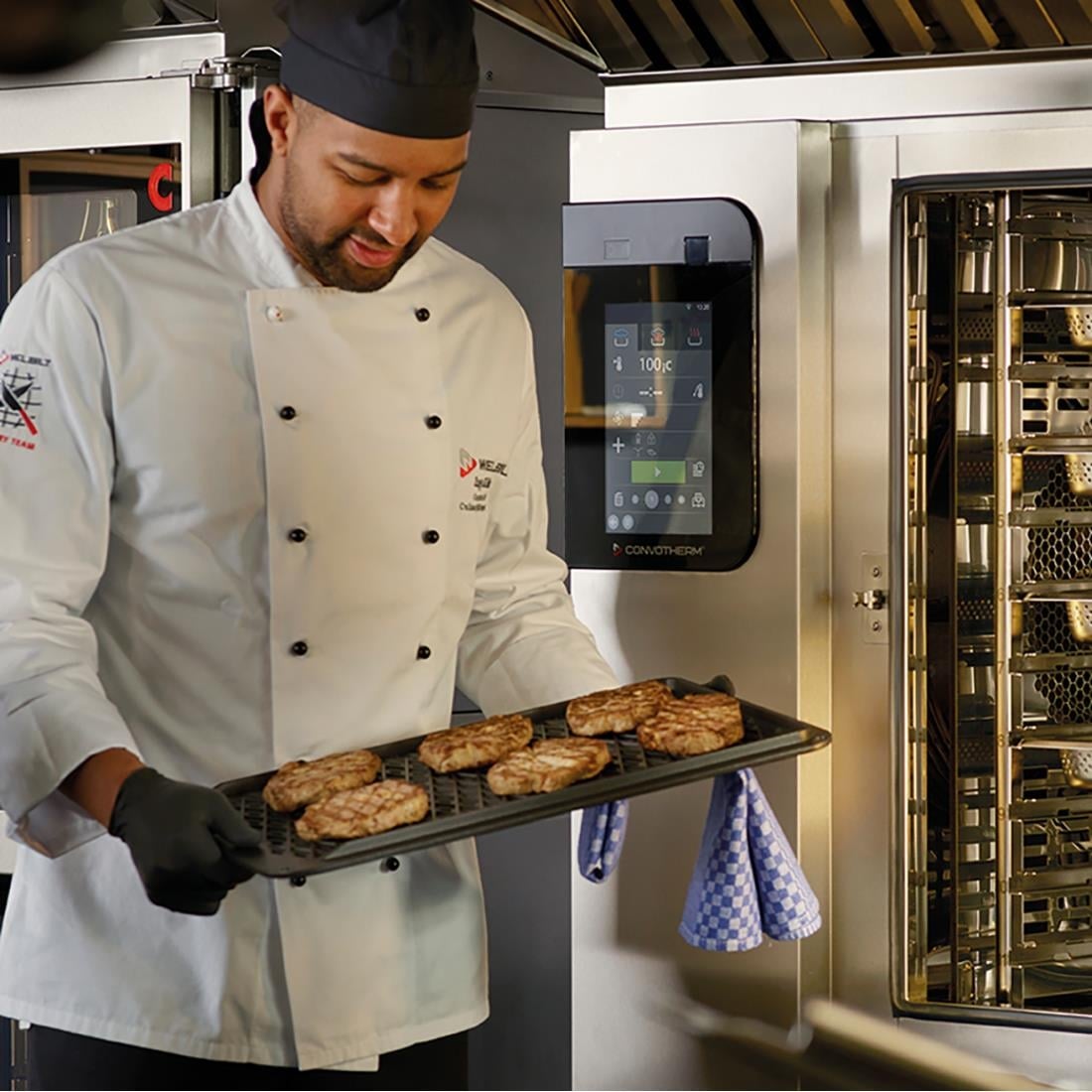 Convotherm Maxx Pro 10.20 GS easyTouch Disappearing Door Combi Oven with ConvoGrill JB259 - Image 4