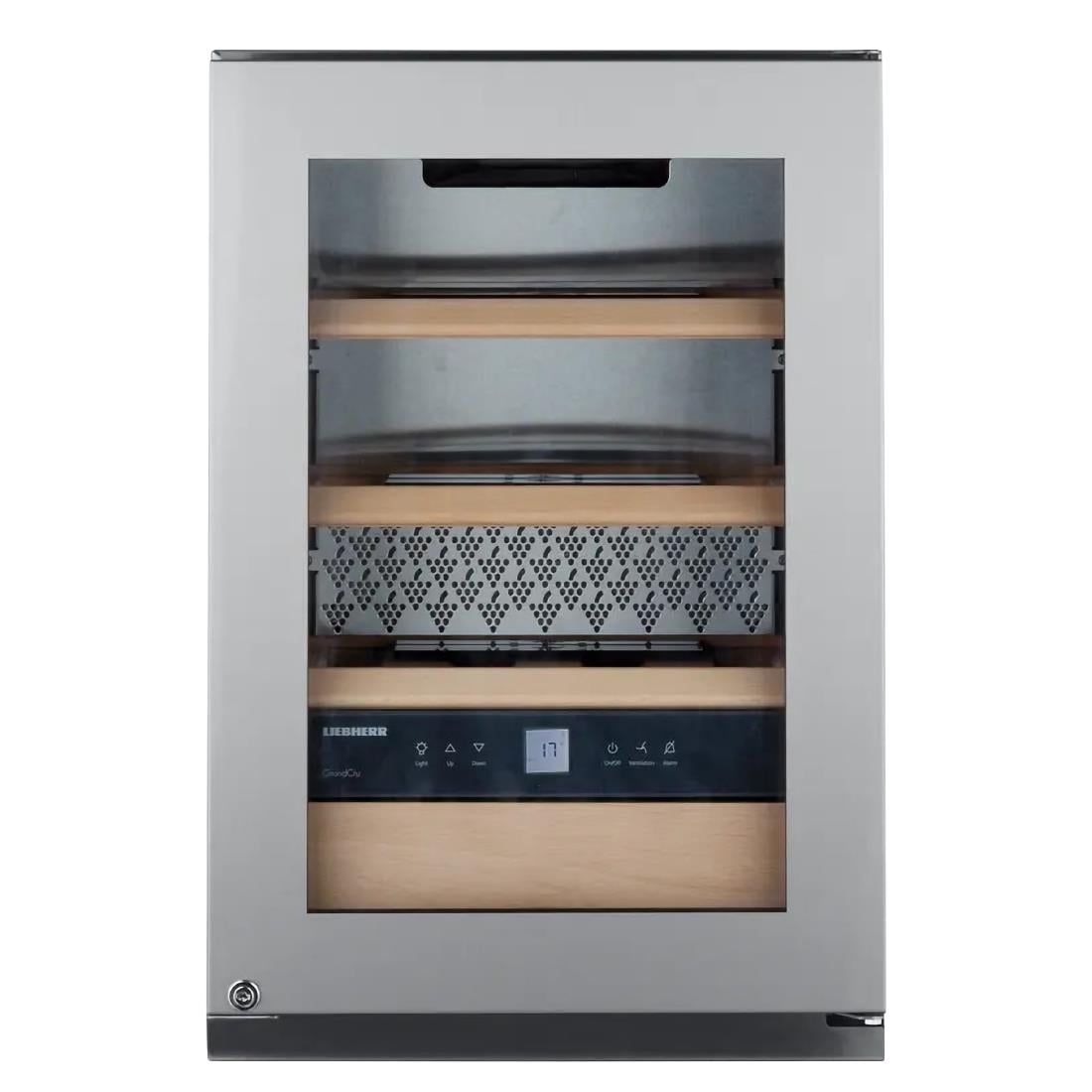 Liebherr WKES 653 Stainless Steel Undercounter Wine Cooler 48Ltr JB465