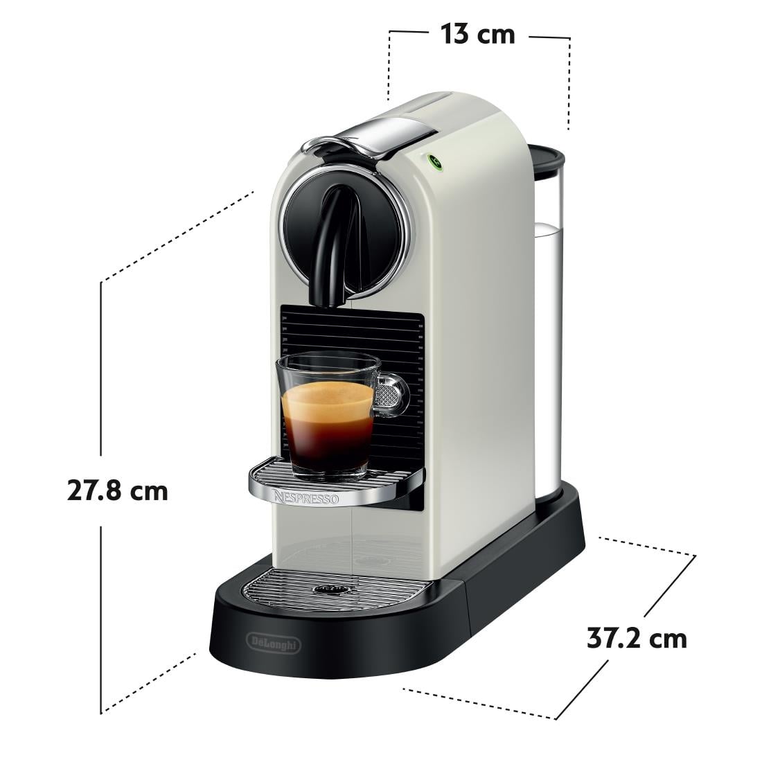 Nespresso CitiZ by De'Longhi White EN167.W JB694 - Image 4