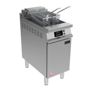 Falcon Dominator Plus Free Standing Programmable Electric Angel Fryer on Feet E3840XP JB734