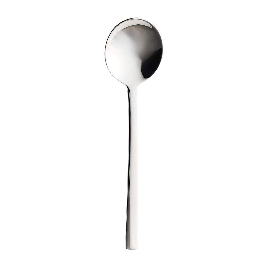 Churchill Linear Cutlery Soup Spoons (12 Pack) JC515 - Image 2