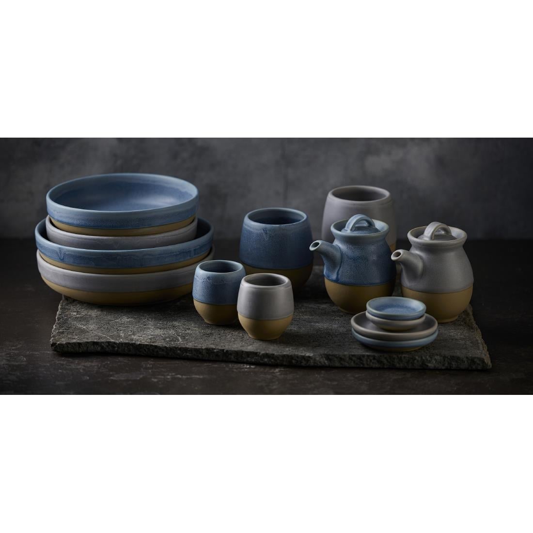 Churchill Emerge Melamine Oslo Blue Deep Serving Bowls 285mm (4 Pack) JC538 - Image 11
