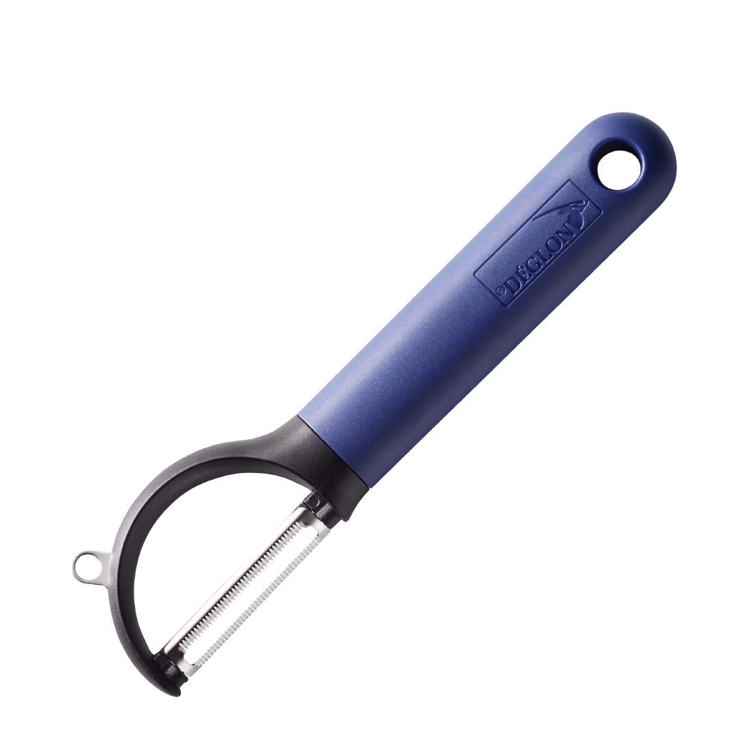 Deglon Blue Vertical Peeler with Swivel Blade JC931