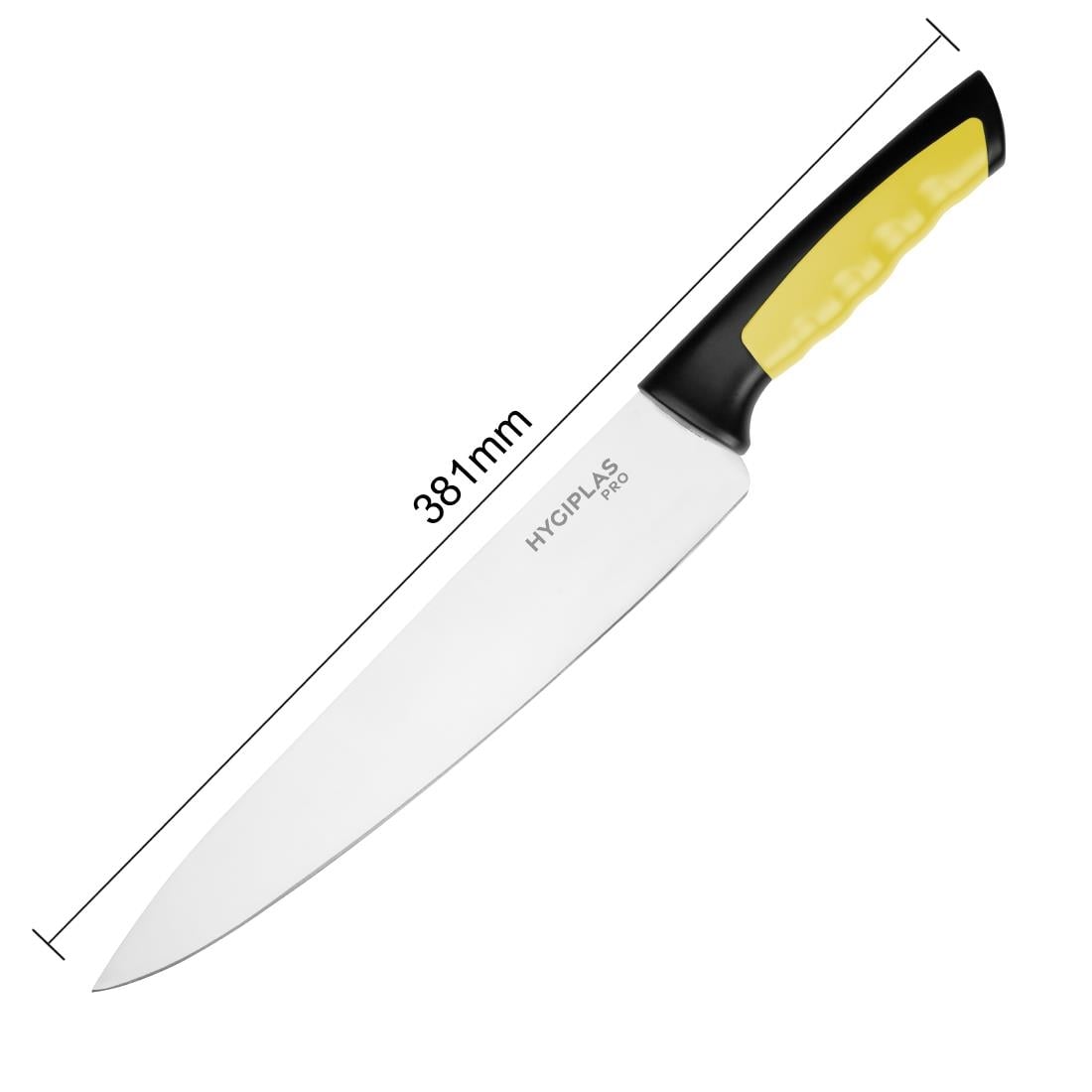 Hygiplas Pro Chef Knife Yellow 25cm JD215 - Image 5