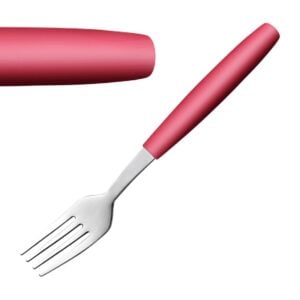 Amefa PIXEL Dessert Forks Red (12 Pack) JD276