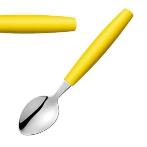 Amefa PIXEL Medium Teaspoons Yellow (12 Pack) JD294