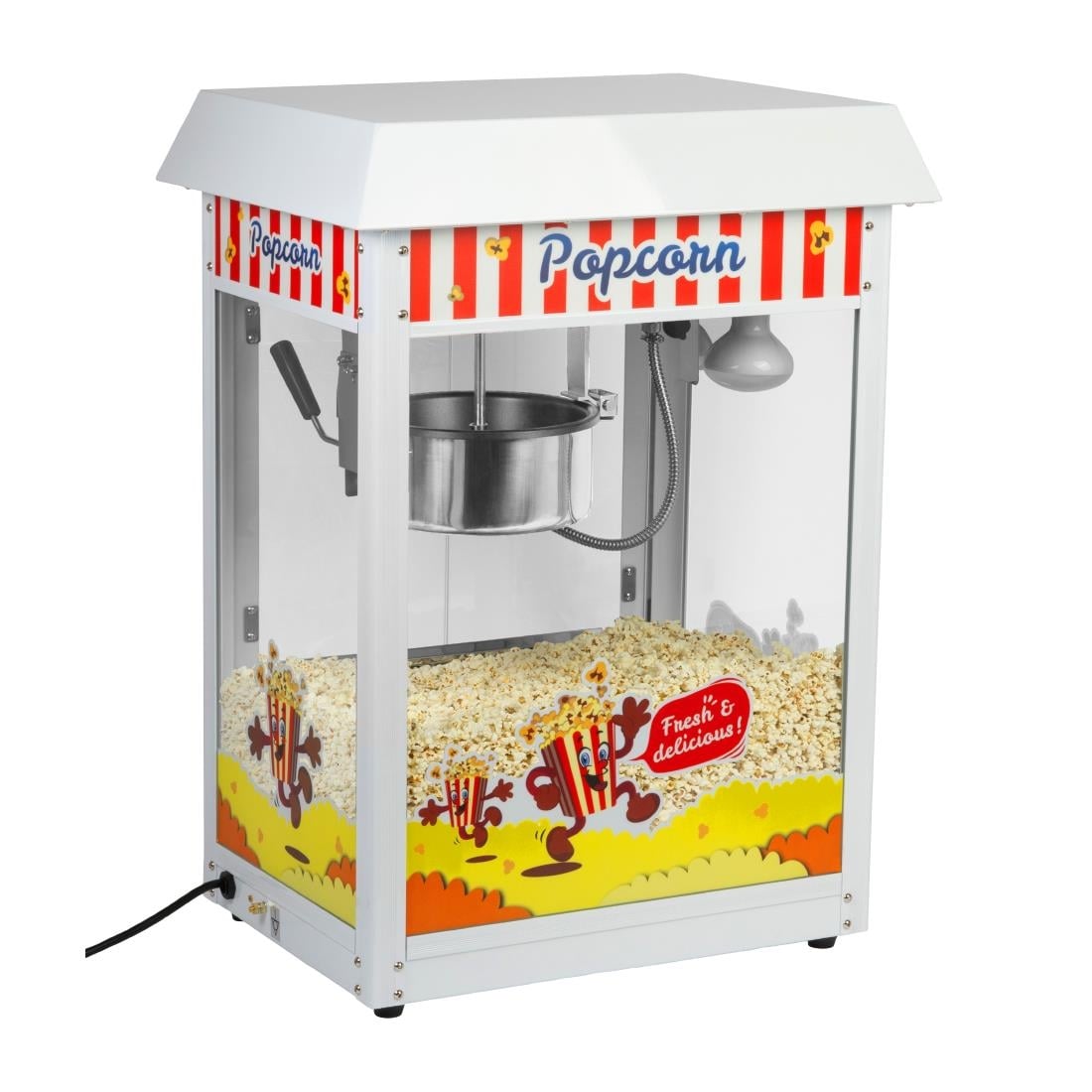 Haxro HX8590 Popcorn Machine White JE457 - Image 2