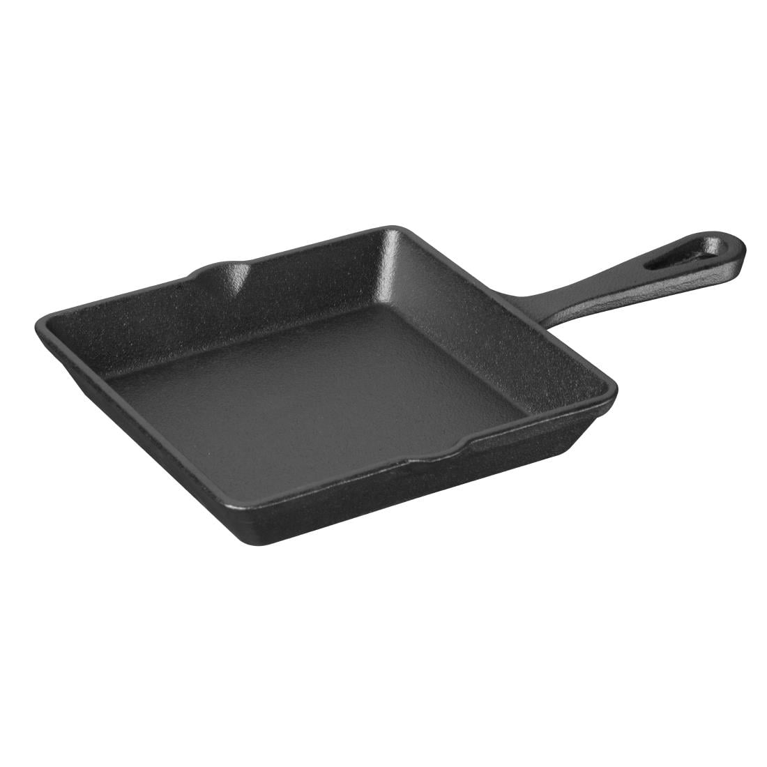 Olympia Cast Iron Square Pan 155x225mm JF044