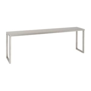 Parry Stainless Steel Single Tier Heated Chefs Rack with L Bracket 1200x300mm JM502