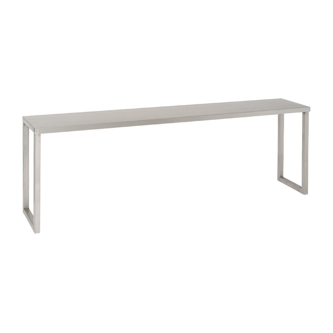 Parry Stainless Steel Single Tier Heated Chefs Rack 1500x350mm JK045