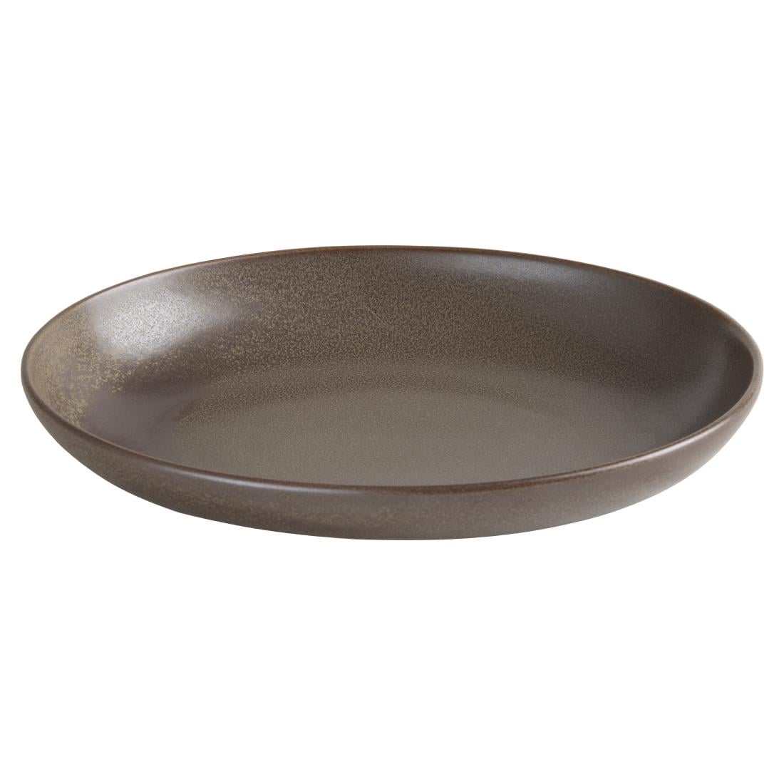 Olympia Ember Oval Bowls Mahogany 265x200mm (4 Pack) JK179 - Image 2