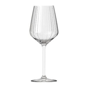 Royal Leerdam Carré Optics Wine Glasses 385ml (6 Pack) JK834