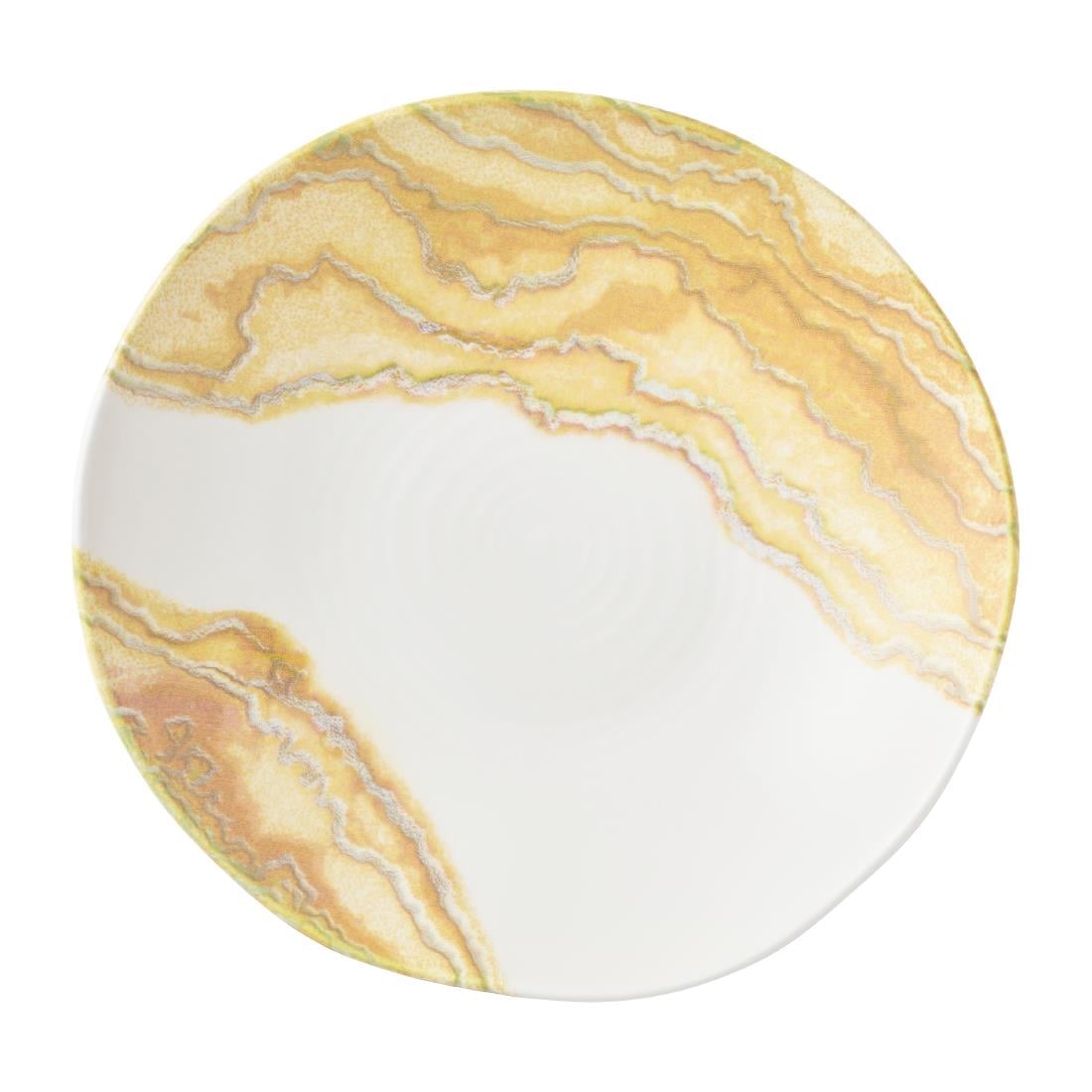 Churchill Tide Organic Coupe Bowls Gold 220mm (6 Pack) JM038
