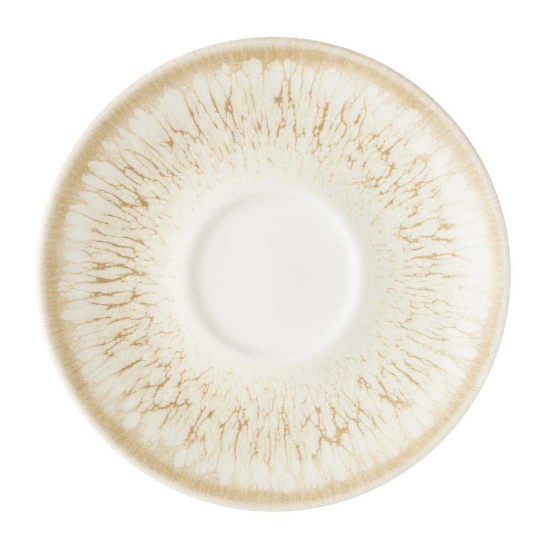 Churchill Inked Lumé Saucers Natural 156mm (12 Pack) JM146