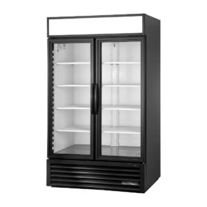 True Upright Retail Display Fridge Double Glass Doors 1217Ltr JM691