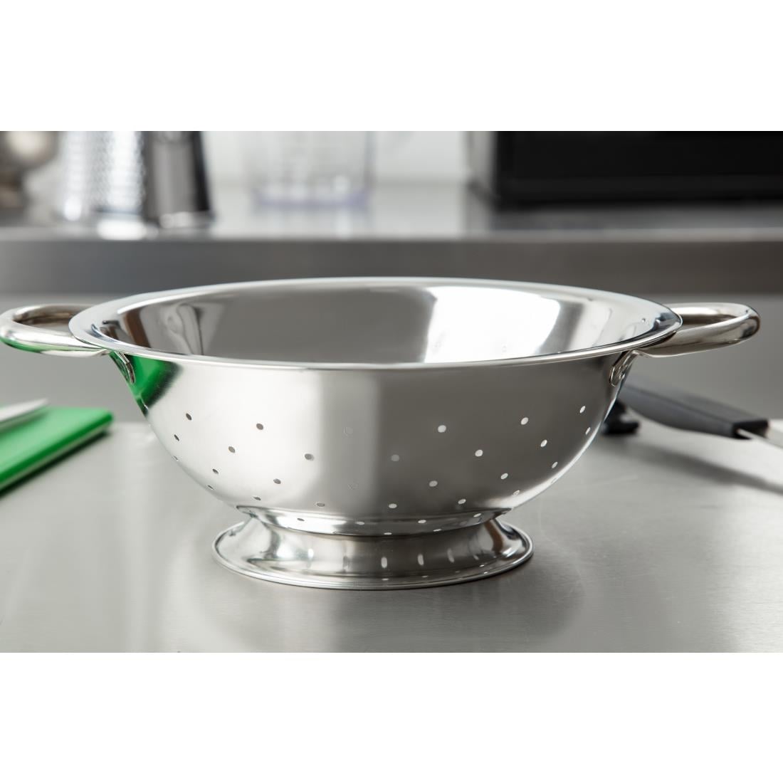 Vogue Stainless Steel Colander 9" K331 - Image 6