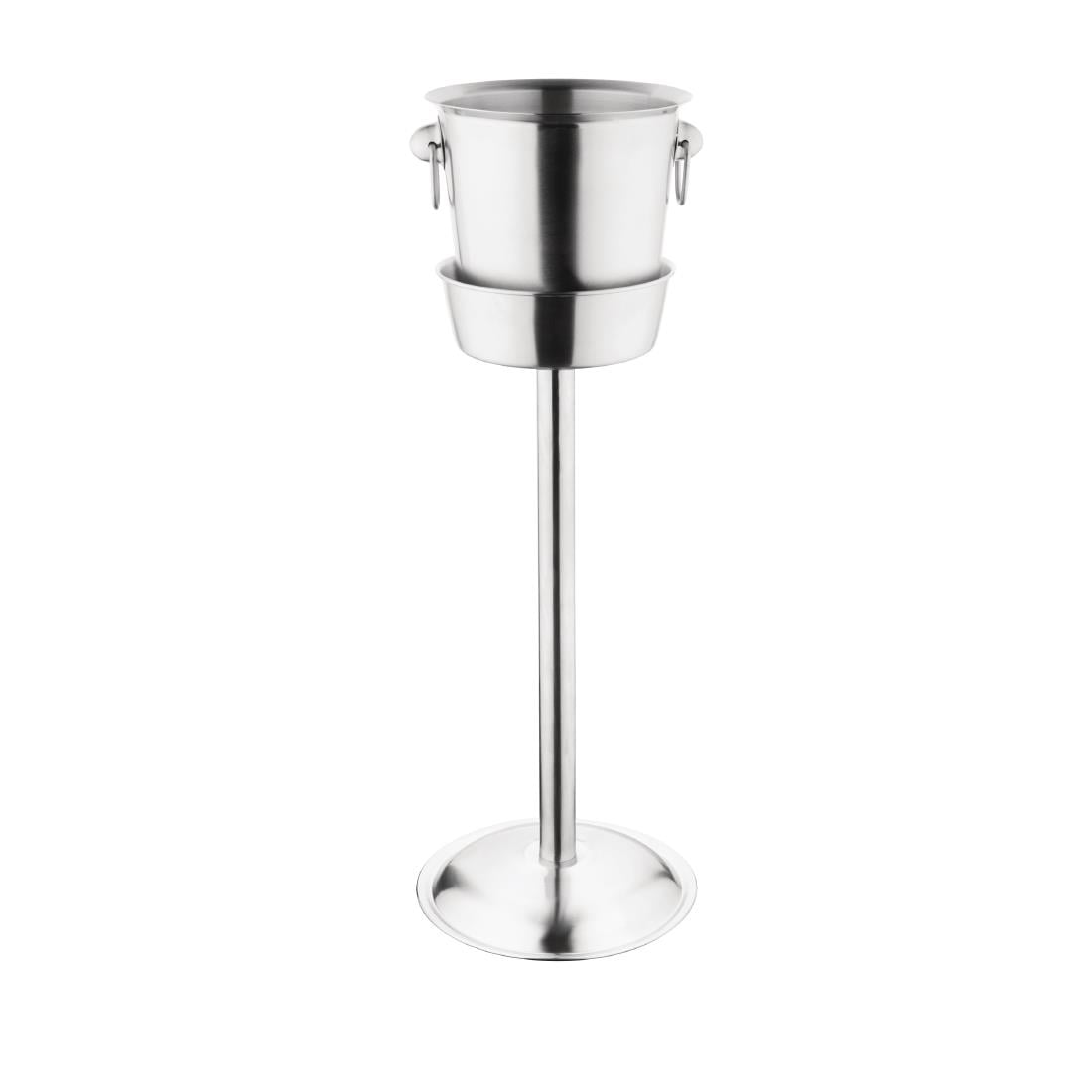 Olympia Brushed Stainless Steel Wine & Champagne Bucket Stand K407 - Image 4