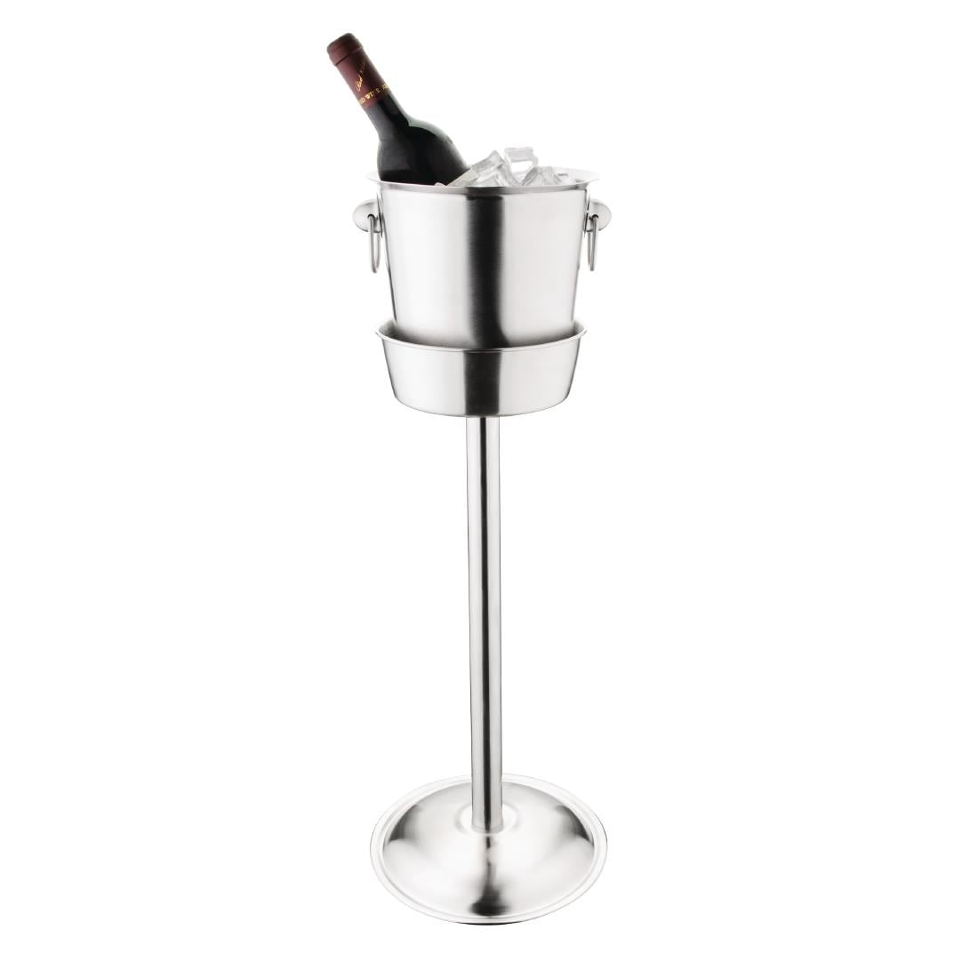 Olympia Brushed Stainless Steel Wine & Champagne Bucket Stand K407 - Image 5