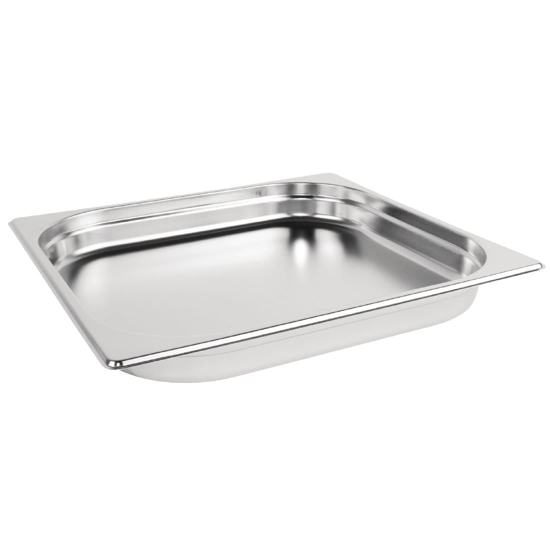 Vogue Stainless Steel 2/3 Gastronorm Tray 40mm K810