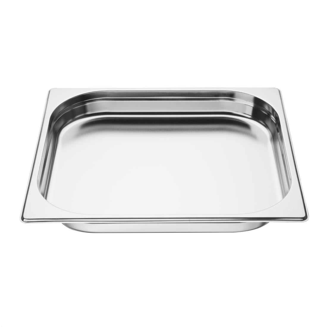 Vogue Stainless Steel 2/3 Gastronorm Tray 40mm K810 - Image 4